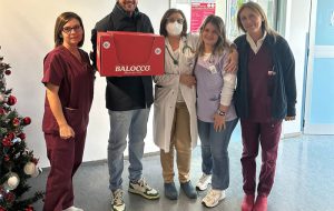 Il Caffè Matteotti dona panettoni ai bimbi del reparto Pediatria dell’Ospedale “Perrino” di Brindisi