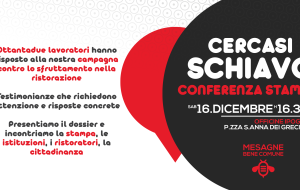 Si presenta il Rapporto “Cercasi schiavo: Indagine sul lavoro turistico nella città di Mesagne”