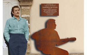 San Pietro celebra Domenico Modugno: un’opera dedicata nei pressi dell’abitazione in cui ha vissuto