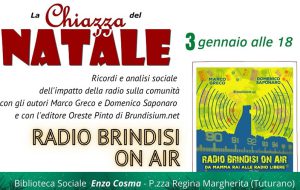 Mercoledì 3 Gennaio a Tuturano una serata dedicata a “Radio Brindisi on air”: fari accesi sulla storia e gli aneddoti legati a Radio Life