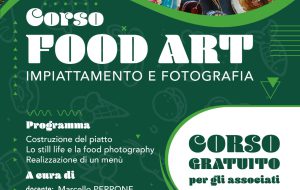 Confesercenti: Lunedì 26 Febbraio parte il Corso di Cucina “Food Art”