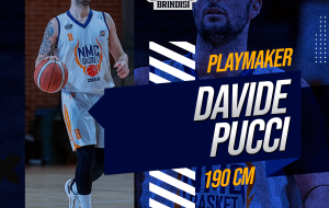 L’esperto Davide Pucci è il nuovo playmaker della Brain Dinamo Brindisi