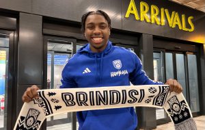 Frank Bartley IV arrivato a Brindisi