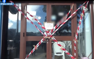 Sequestrato locale al servizio della SCU
