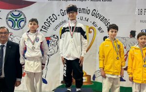 La Metropolitan Karate Brindisi fa incetta di medaglie al Gran Premio Giovanissimi di kumite