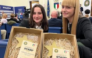 Due giovanissime amazzoni mesagnesi premiate al salone d’Onore del CONI a Roma