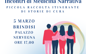 Parte da Brindisi la “Piccola raccolta itinerante di storie di cura”