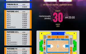 In vendita i biglietti per il match Brindisi-Sassari