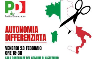 Autonomia differenziata: il PD di Cisternino organizza un incontro pubblico