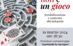 Prevenzione della ludopatia: martedì 19 all’Impero la proiezione del cortometraggio “Aspettando la Cuccagna” di Simone Salvemini