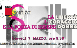 “La Libertà, il Coraggio e la Forza di Essere Donna: giovedì 7 il convegno della Cgil e del Liceo Palumbo