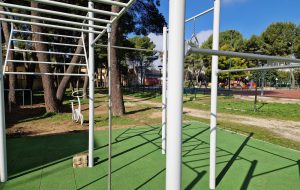 Allestita un’area sportiva in Villa Comunale