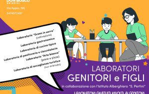 Oratorio Salesiano: laboratori per ragazzi e genitori
