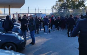 Sciopero dei metalmeccanici: bloccata la zona industriale