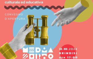 Un osservatorio d’innovazione culturale ed educativa: alle 17.00 convegno di apertura al Mediaporto di Brindisi