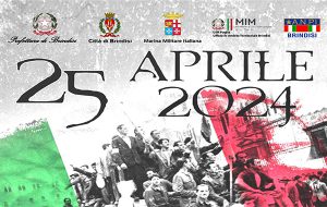 25 Aprile a Brindisi: il programma della Cerimonia commemorativa del 79° Anniversario della Liberazione