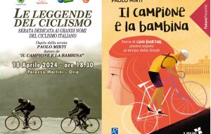Tributo alle leggende del Ciclismo: il 18 aprile a Palazzo Martini di Oria serata dedicata ai grandi campioni della due ruote