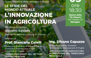 Alla “Di Vittorio” si parla di “innovazione in agricoltura”