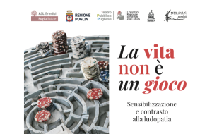 No al Gioco d’azzardo: al termine le attività del progetto “La vita non è un gioco”. Il 30 maggio a Mesagne talk show e dibattito