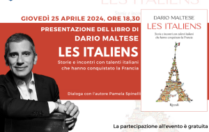 Les Italiens: presentazione del libro di Dario Maltese il 25 aprile al Castello di Carovigno