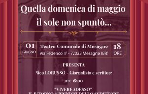 Sabato 1 Giugno il Teatro Comunale di Mesagne ospita “Cento anni di te”