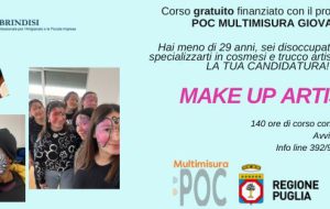 Ecipa Brindisi: in partenza il corso gratuito per “Make up Artist”
