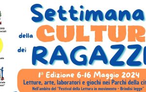 Lunedì 6 parte la Prima Edizione della Settimana della Cultura dei Ragazzi