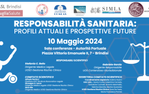 Responsabilità sanitaria: esperti a confronto in un congresso a Brindisi