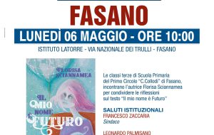 Al via a Fasano il progetto «Legalitria». L’amministrazione dona un libro agli alunni