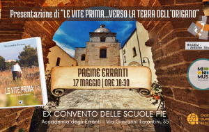 Pagine Erranti: venerdì 17 Alessandra Fersini all’ex convento Scuole Pie