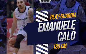 Altro giro, altro ritorno: Emanuele Calò firma con la Brain Dinamo Brindisi