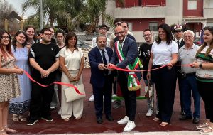 Inaugurato il parco giochi inclusivo della zona 167 a San Michele Salentino