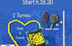 Venerdì 5 luglio torneo di padel con musica e cibo alla Jpadel Arena di via Cappuccini