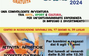 Dal 17 Giugno al Cag del Paradiso “Art-Sport Camp” a cura della Cooperativa Sociale Amani