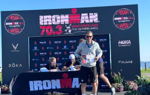 Ruben Benigno da Brindisi a Taupo (Nuova Zelanda) per una medaglia ai mondiali di Ironman 70.3