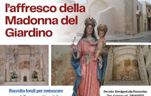 Un cortometraggio per salvare l’antico affresco della Madonna del Giardino a Tuturano