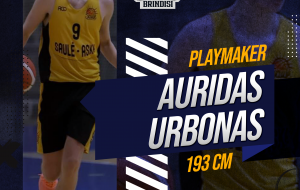 Un altro Under per la Dinamo: dalla Lituania arriva Auridas Urbonas
