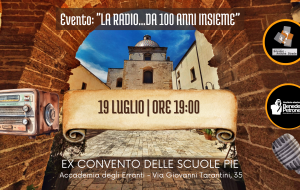 Radio… da 100 anni insieme: se ne parla venerdì 19 all’Ex Convento Scuole Pie