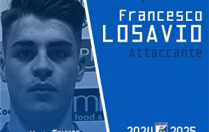 Città di Fasano: resta Francesco Losavio, arriva il centravanti Tomàs Bolzicco