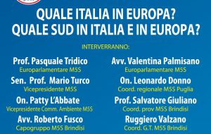 M5S: Domenica 14 in Piazza della Vittoria in difesa dell’Unita nazionale e dei diritti dell’Italia e del Sud in Europa