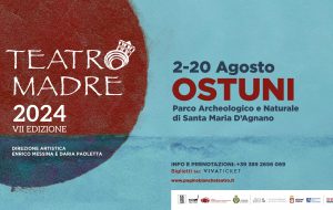 Dal 2 al 20 Agosto “Teatro Madre Festival” al Parco Archeologico di Santa Maria di Agnano