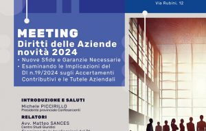 Meeting Confesercenti su “Diritti delle Aziende. Novità 2024. Nuove sfide e garanzie necessarie”