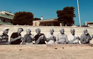 Al Porto di Savelletri inaugurato il murales dell’artista spagnolo Teo Vázquez
