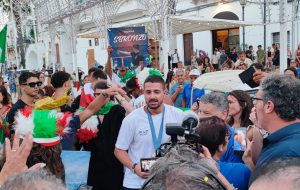 Carovigno in festa per Paolo Monna, il suo campione olimpico