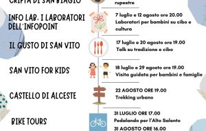 San Vito dei Normanni: un’estate ricca di eventi e attività con l’Infopoint