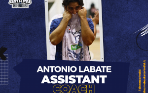 Antonio Labate entra nel coaching staff come nuovo vice allenatore della Dinamo Basket Brindisi