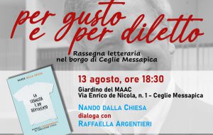 Nando Dalla Chiesa presenta a Ceglie M.ca il libro “La legalità è un sentimento”