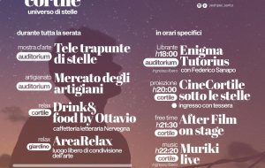 Ex Convento Santa Chiara: 30 Agosto, CineCortile – Universo di Stelle prende vita!