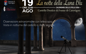 Lunedì 19 “La notte della Luna Blu” presso il Castello di Carovigno