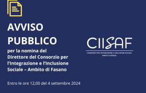 Aperte le candidature per il ruolo di Direttore del Consorzio CIISAF